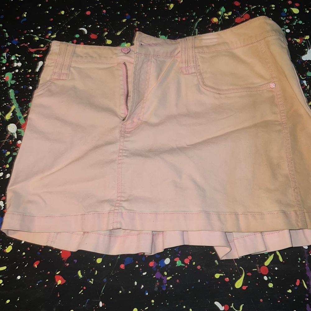 Pink skirt